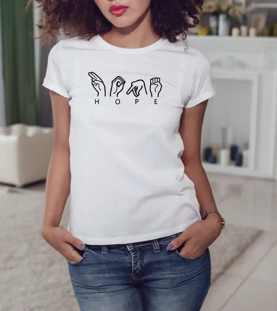Hope Sign Language T-Shirt